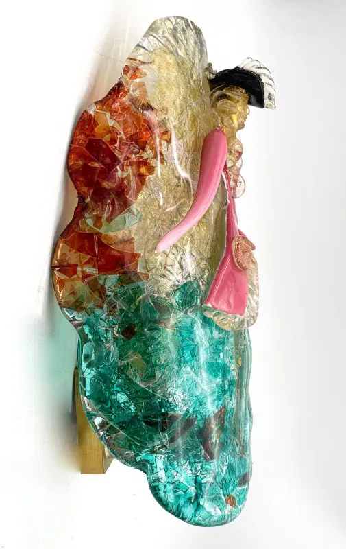 Applique Murano A.V.E.M. vetro stratificato 1950 RARITA’ - immagine 5