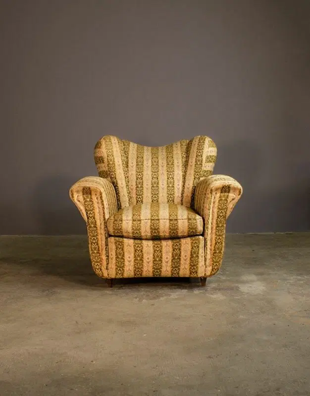 Poltrona e divano a ventaglio anni ’50/’60 - immagine 6