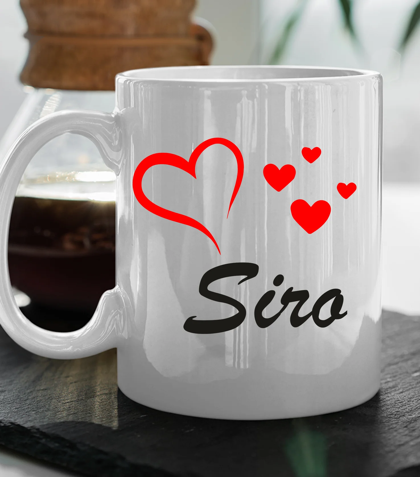 Coppia Tazze Mug Sanvalentino Personalizzabile Love Couple Personalizza con nome Amore Innamorati Fidanzati Regalo Lui e Lei - immagine 5