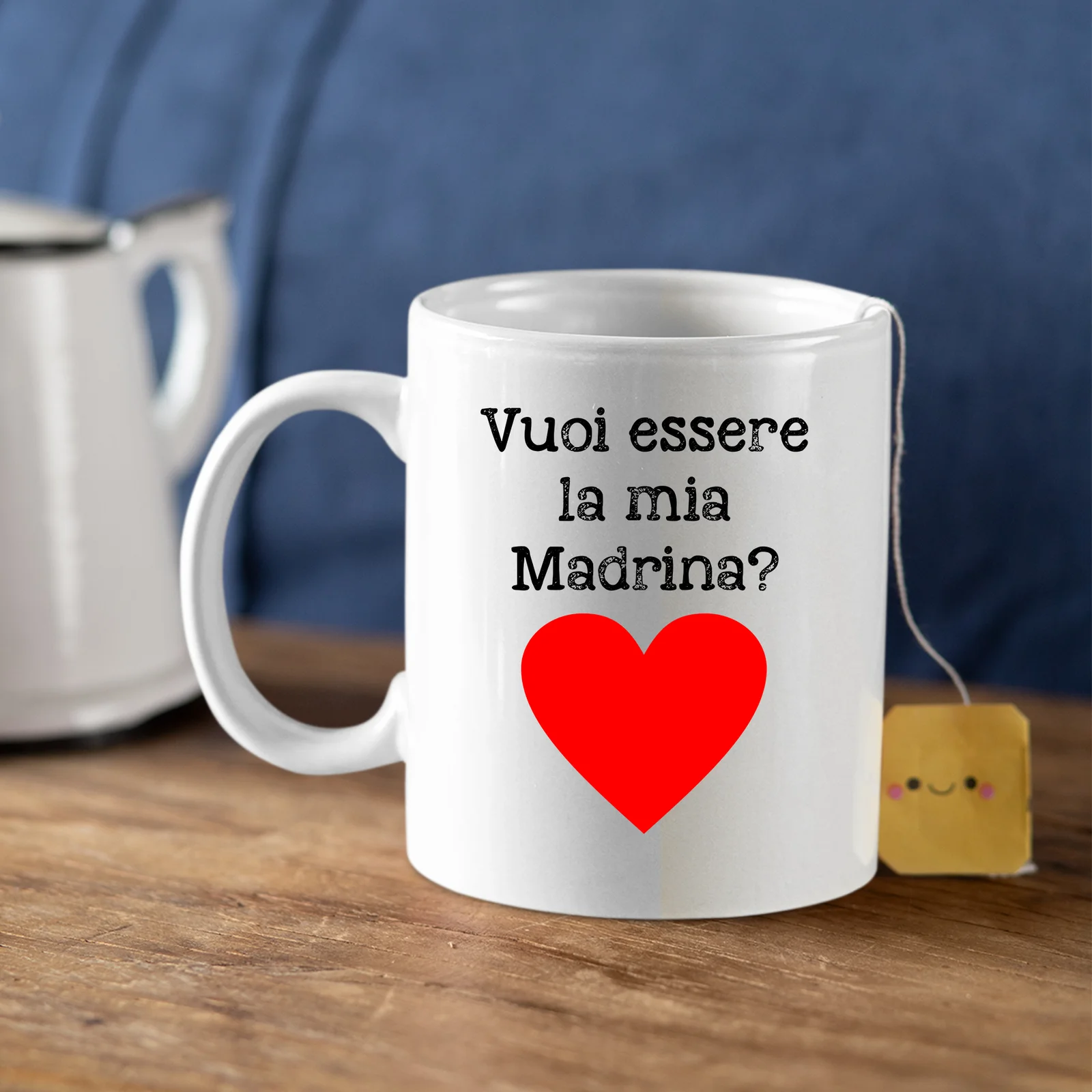 Tazza Madrina Vuoi essere la mia madrina? Mug 11OZ Idea Regalo Madrina - immagine 6