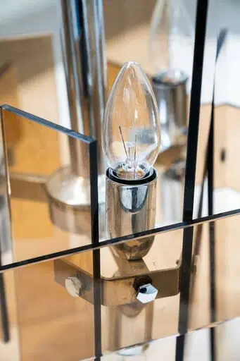 Lampade in vetro arancio, sei lampadine ognuna - immagine 5