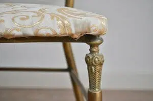 Hollywood Regency Chiavarine Sedie laterali, 1950s, Set di 2 - immagine 5