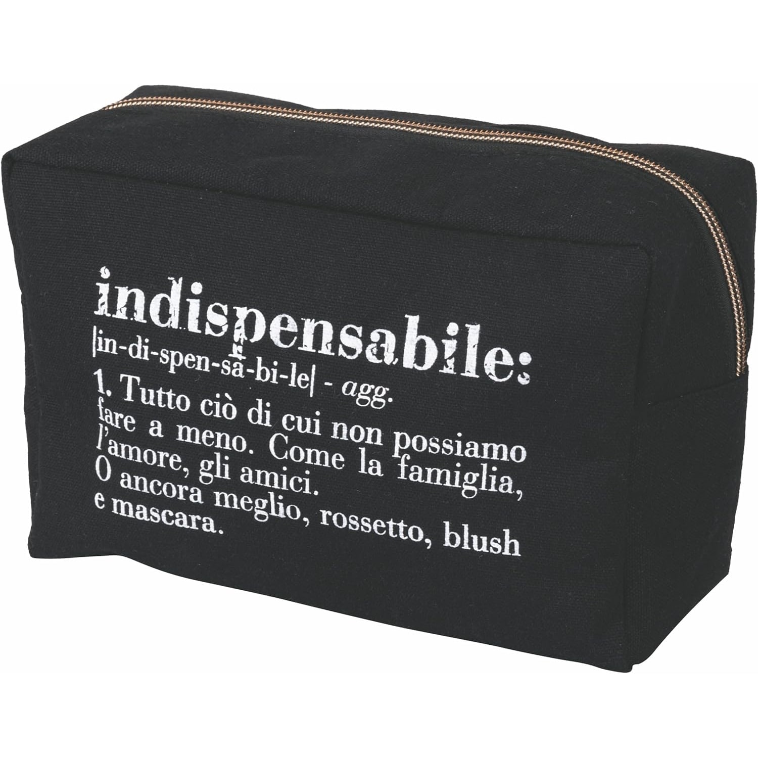 Villa D’Este Home Tivoli Pochette Victionary INDISPENSABILE Nera con Zip - immagine 3