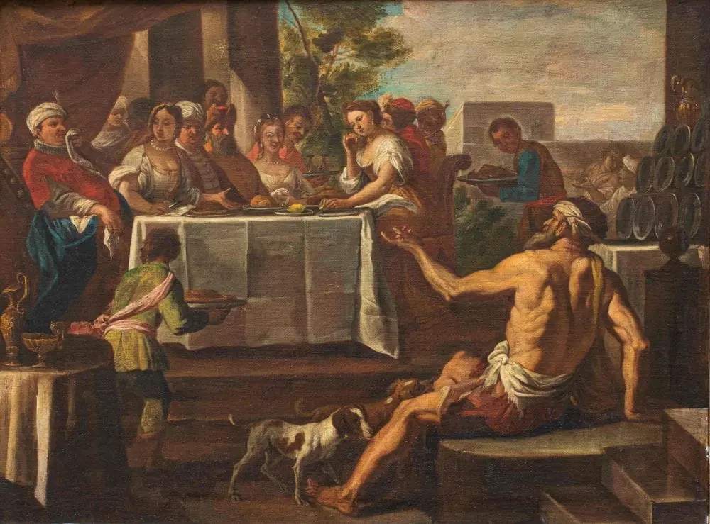 XVIII secolo, Il banchetto di Epulone