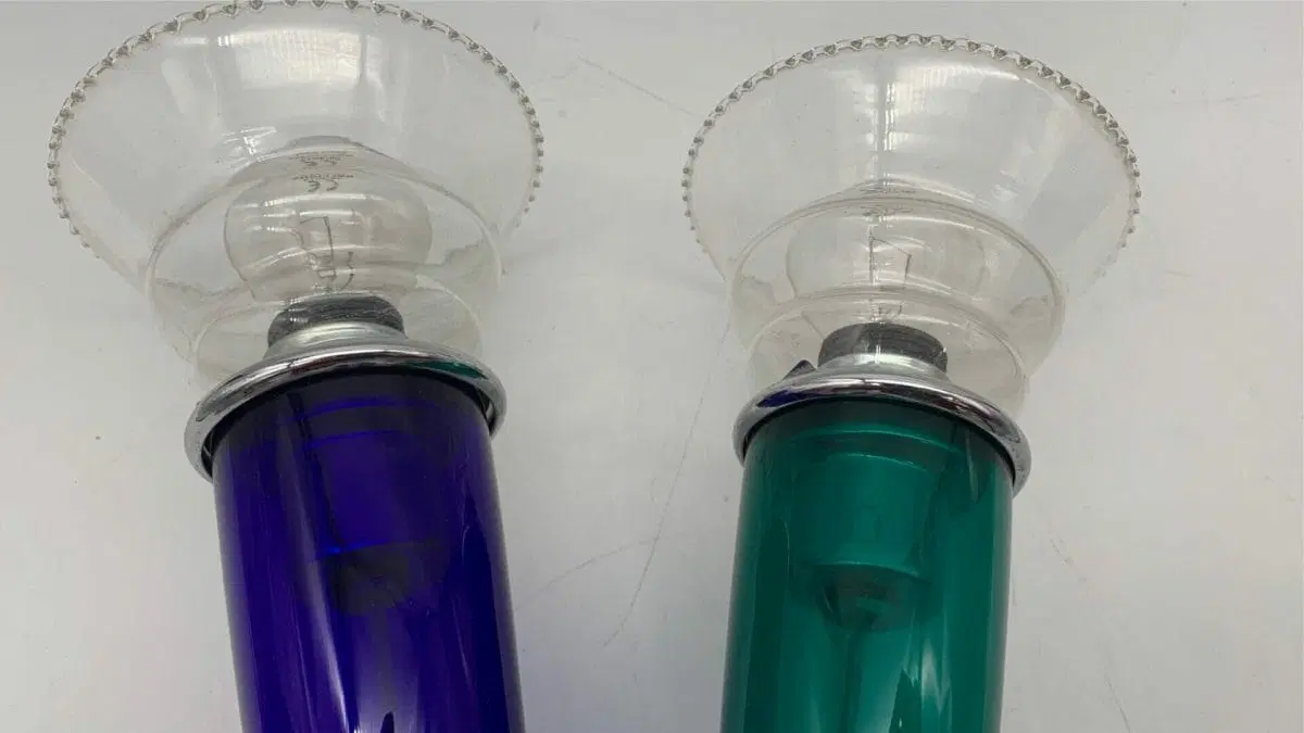 Applique singola – lampada da parete VeArt vetreria artistica Murano 1980 doppio - immagine 7