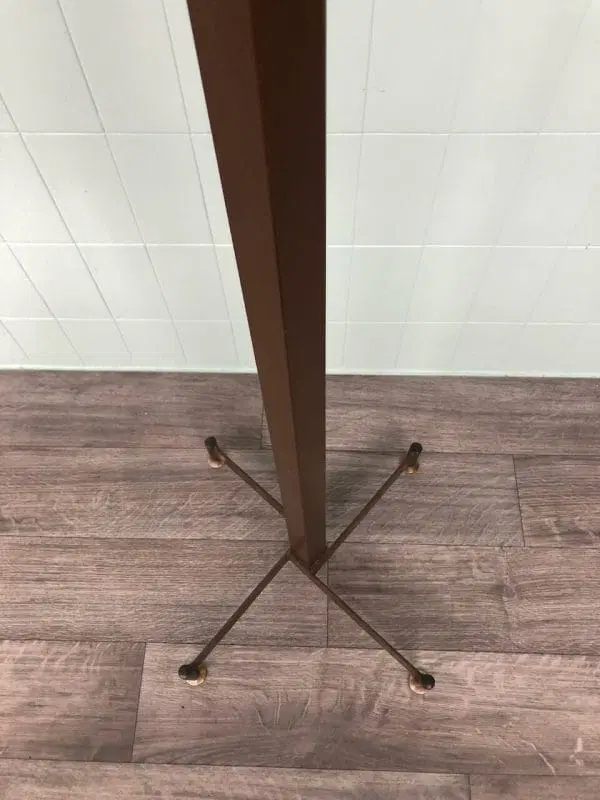 Appendiabiti vintage da terra in metallo anni 50 - immagine 8