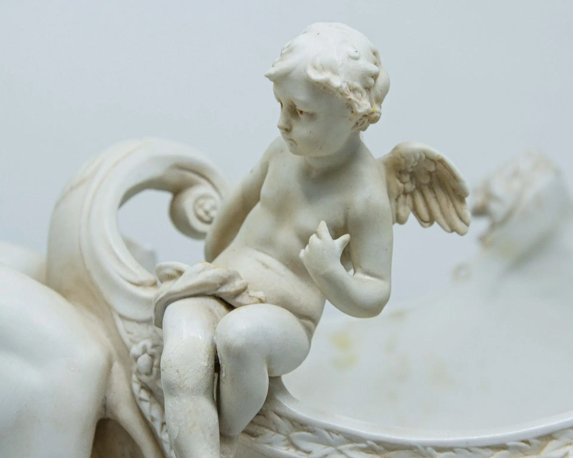 XIX secolo, Carro trainato da una coppia di leoni con putto - immagine 8