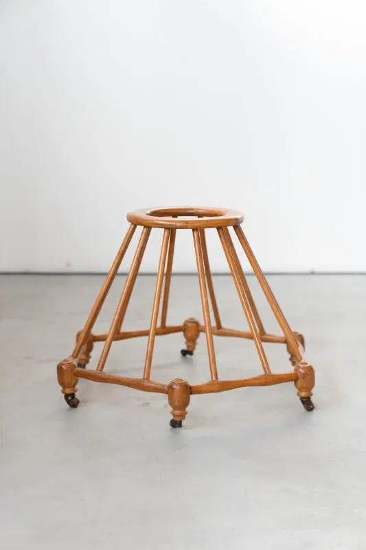 Vintage Beechwood Baby Walker, 1940s/1950s