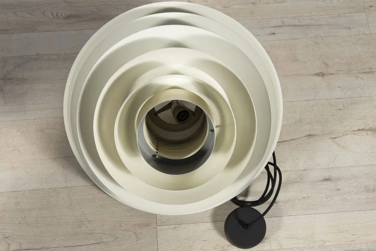 Mid-Century Danish Verona Pendant Lamp by Svend Middelboe for Nordisk Solar, 1970s - immagine 7