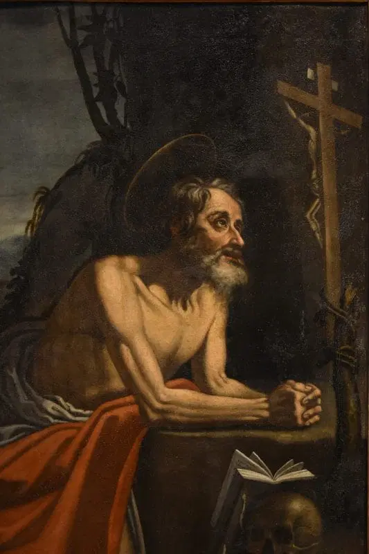 San Girolamo penitente nella grotta, Hendrick de Somer detto Enrico Fiammingo (Lokeren 1602 – Napoli 1655) - immagine 5