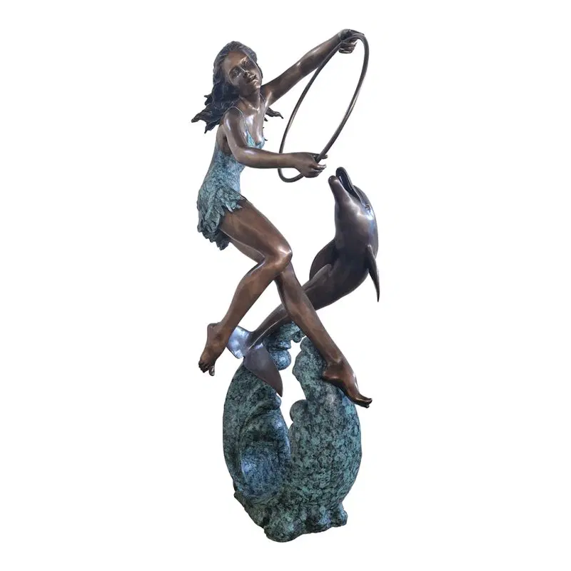 Scultura/fontana in bronzo - immagine 3