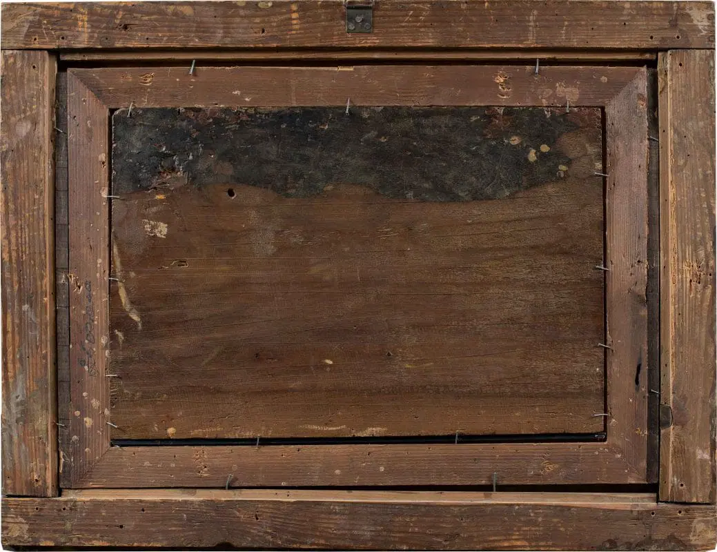 Pittore italiano (datato 1853) – Scena di interno storica. - immagine 4