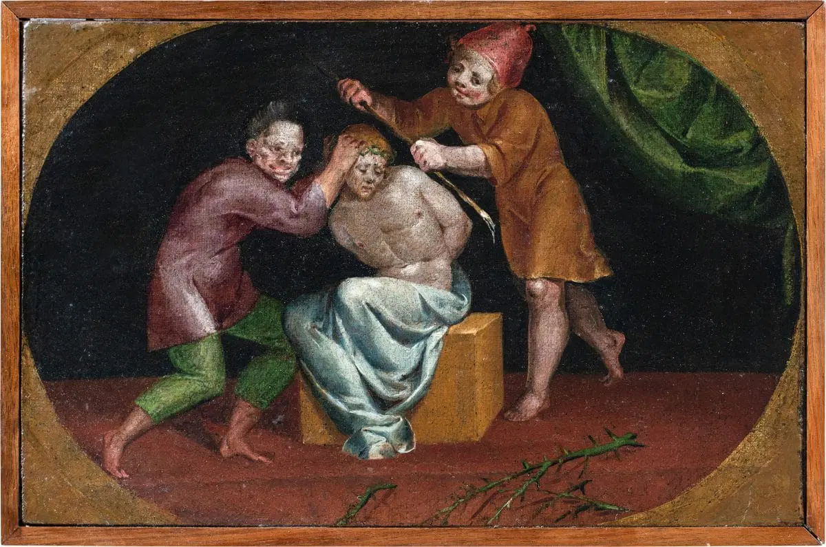 Pittore italiano (XVI sec.) – Cristo deriso.