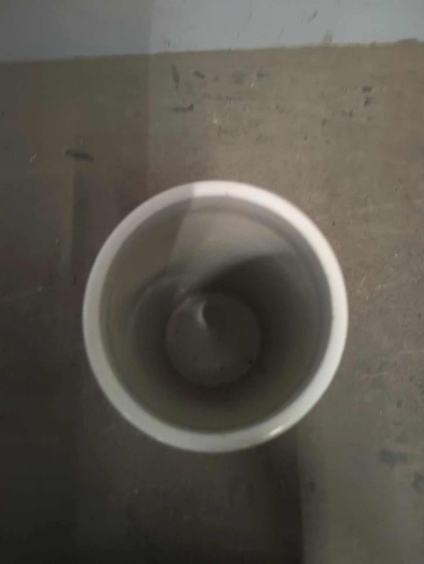 Antico vaso in porcellana cinese fino 800 con marchio, mis h 28, l 12, p 2cm - immagine 5