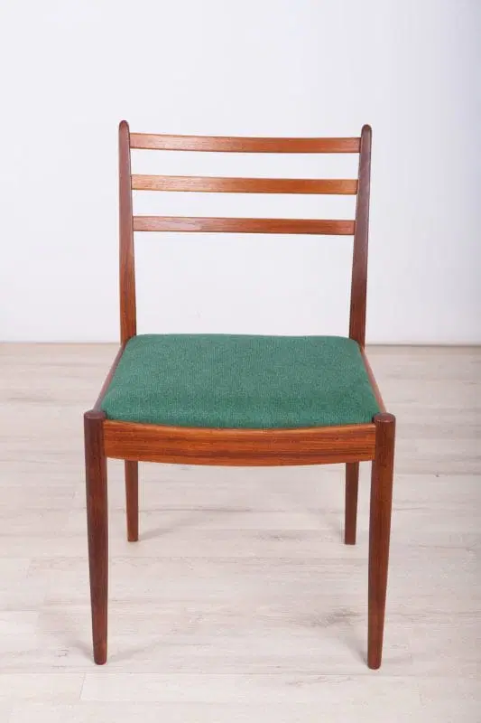 Fabric and Teak Dining Chairs by Victor Wilkins for G-Plan, 1960s, Set of 6 - immagine 5