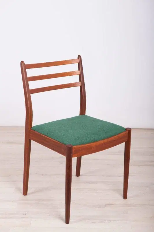 Fabric and Teak Dining Chairs by Victor Wilkins for G-Plan, 1960s, Set of 6 - immagine 6