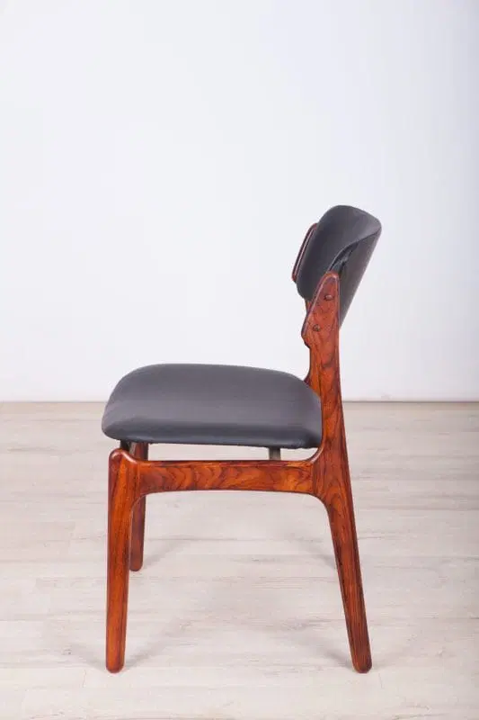 Model 49 Rosewood Dining Chair by Erik Buch for Odense Maskinsnedkeri, 1960 s, Set of 6 - immagine 7