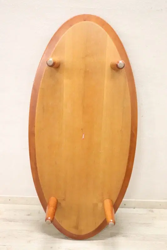 Tavolino da salotto ovale di Cassina, anni ’80 - immagine 6