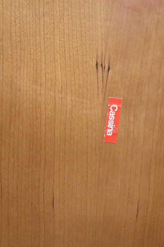 Tavolino da salotto ovale di Cassina, anni ’80 - immagine 7