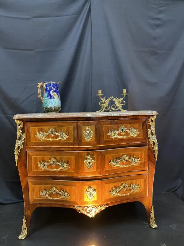 Louis XV commode from 18th century stamped