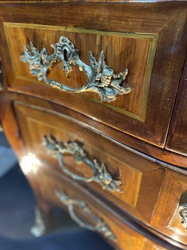 Louis XV commode from 18th century stamped - immagine 2