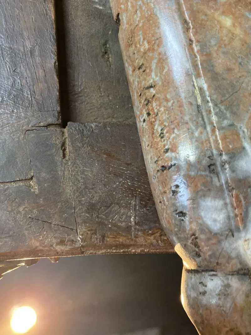 Louis XV commode from 18th century stamped - immagine 9