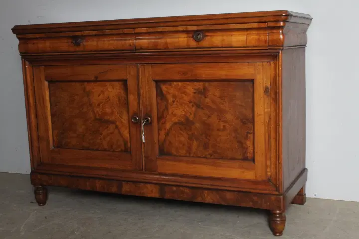 Antica credenza Carlo X in noce massello primi 800 Bologna. - immagine 2