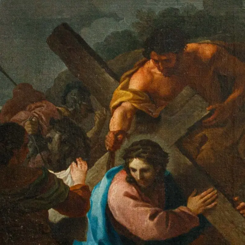 Francesco Manno (Palermo, 1752 – Roma, 1831), L’incontro di Cristo e la Veronica - immagine 2