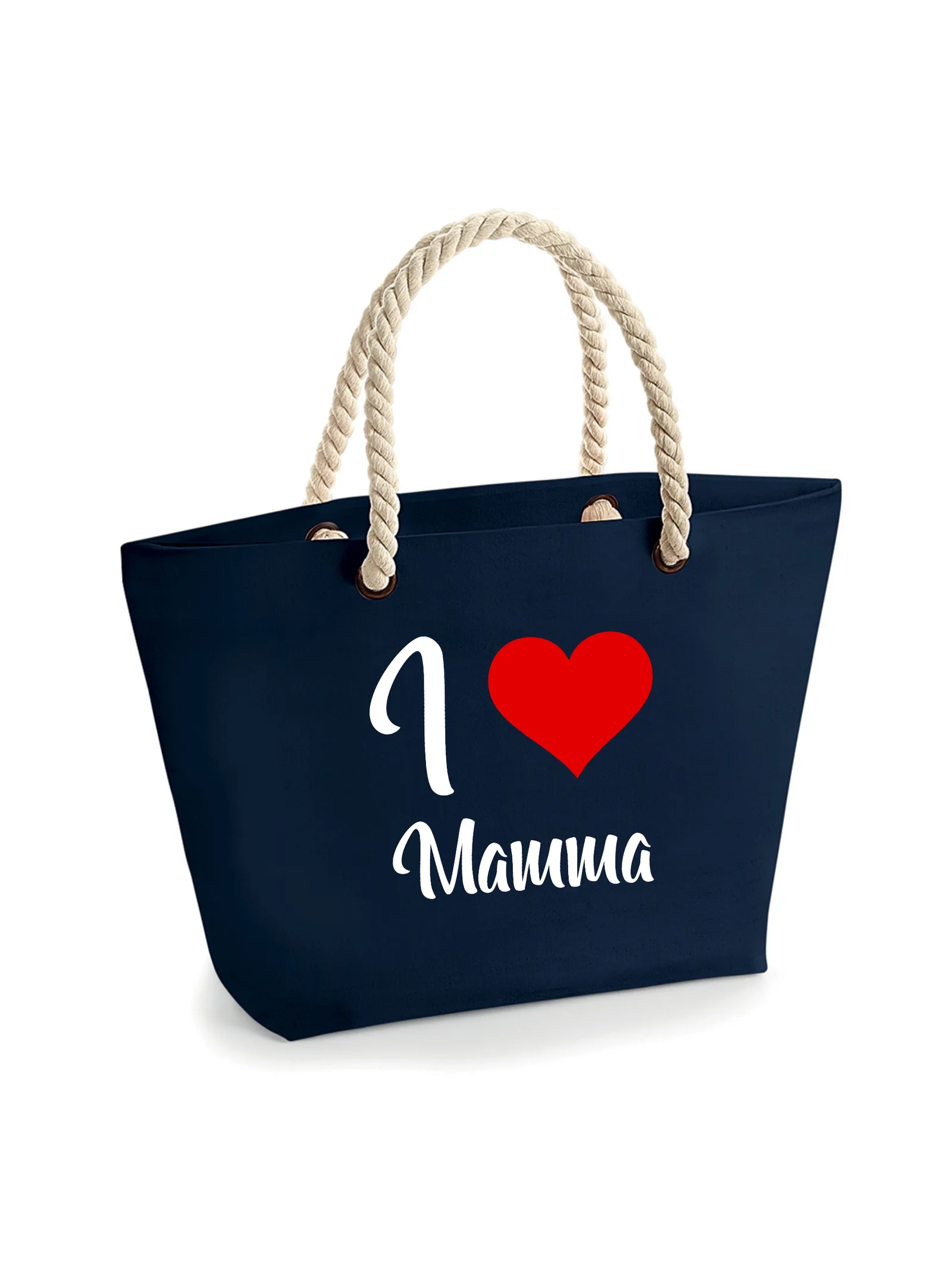 Borsa Mare Mamma i love mamma Idea Regalo Mamma