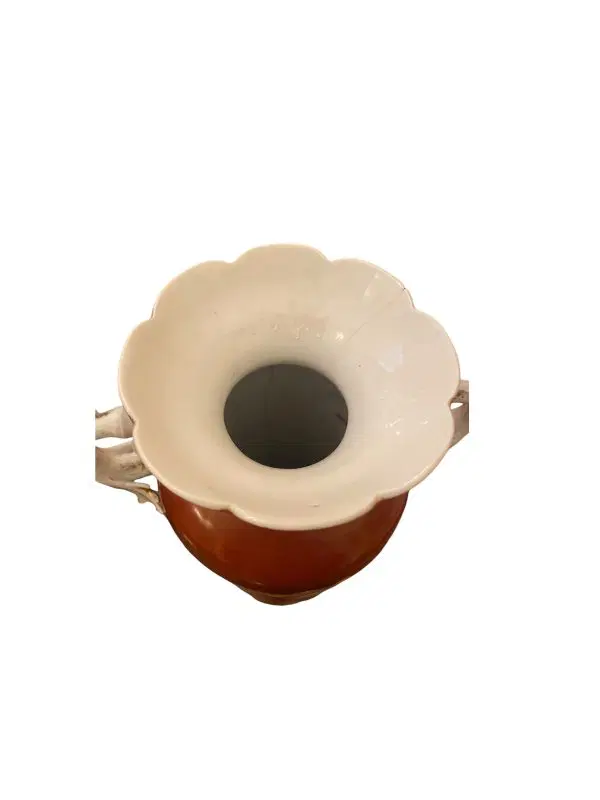 Coppia di raffinati vasi Luigi Filippo. Francia, secolo XIX - immagine 4