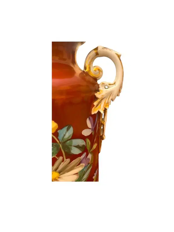 Coppia di raffinati vasi Luigi Filippo. Francia, secolo XIX - immagine 2