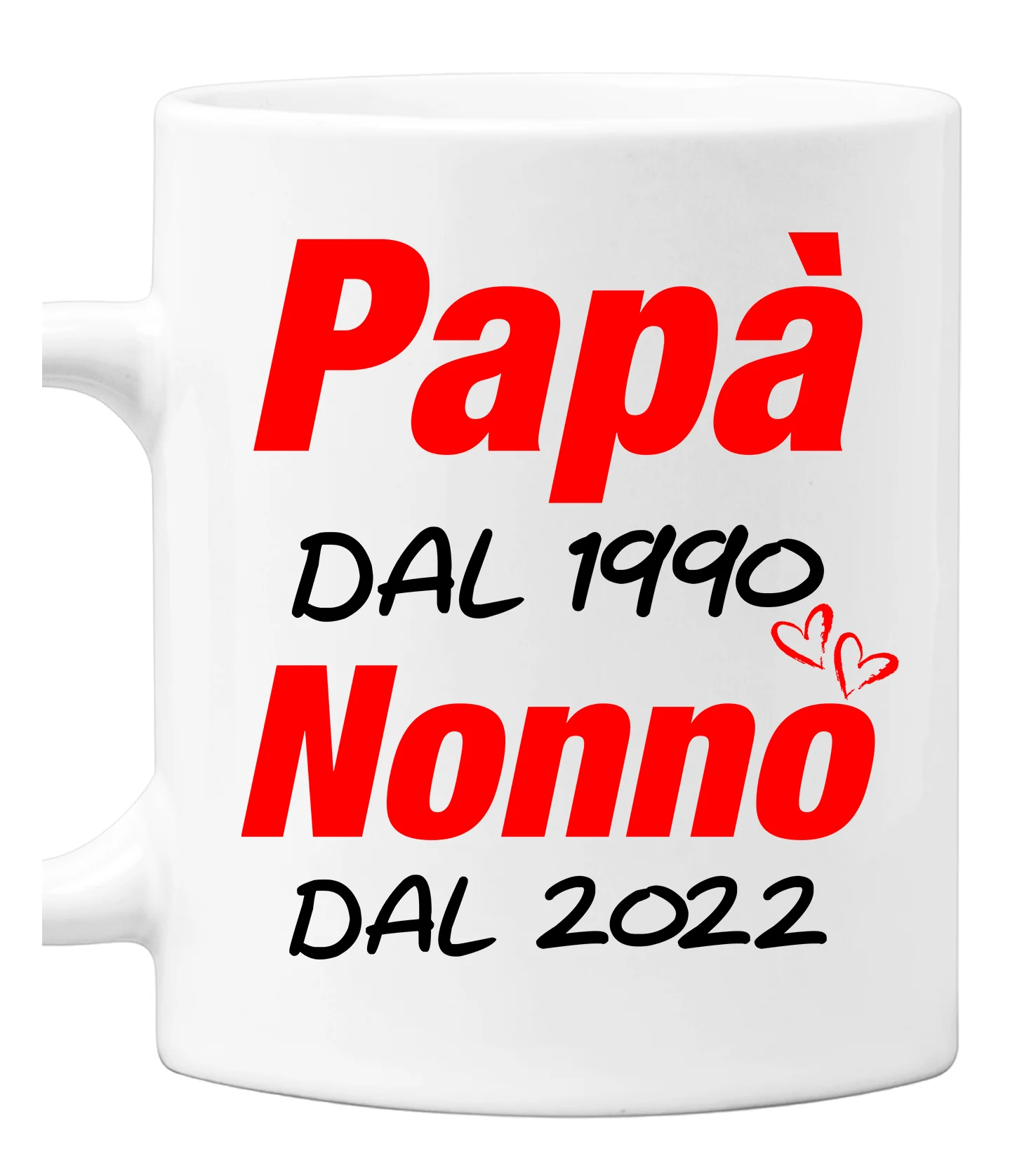 Tazza Nonno PERSONALIZZABILE Papà dal (inserisci anno) Nonno dal (inserisci anno) Idea regalo Nonni Mug 11OZ
