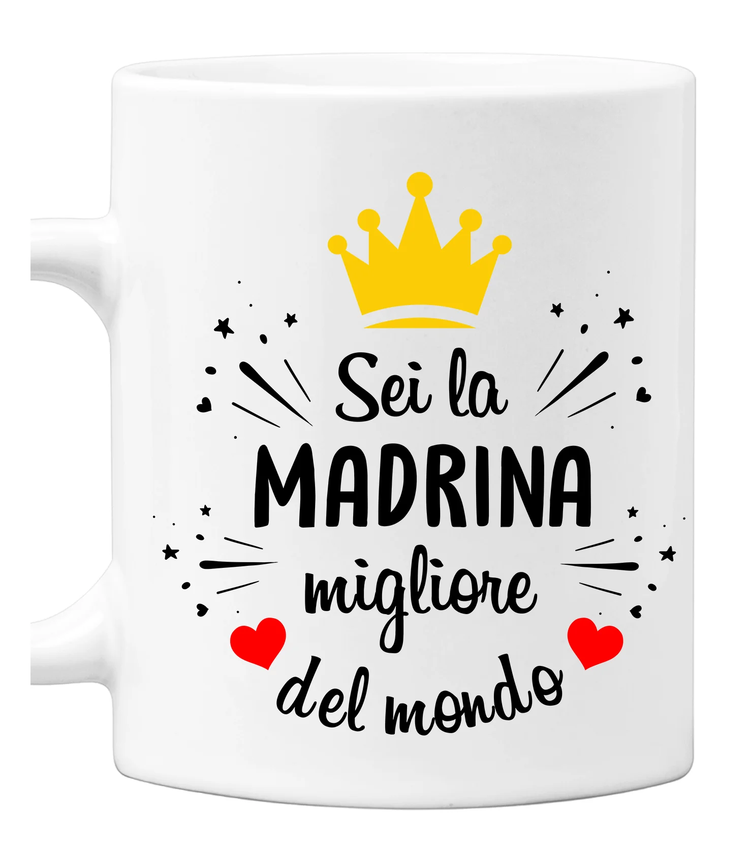 Tazza Madrina Sei la Madrina migliore del mondo Mug 11OZ Idea Regalo Madrina