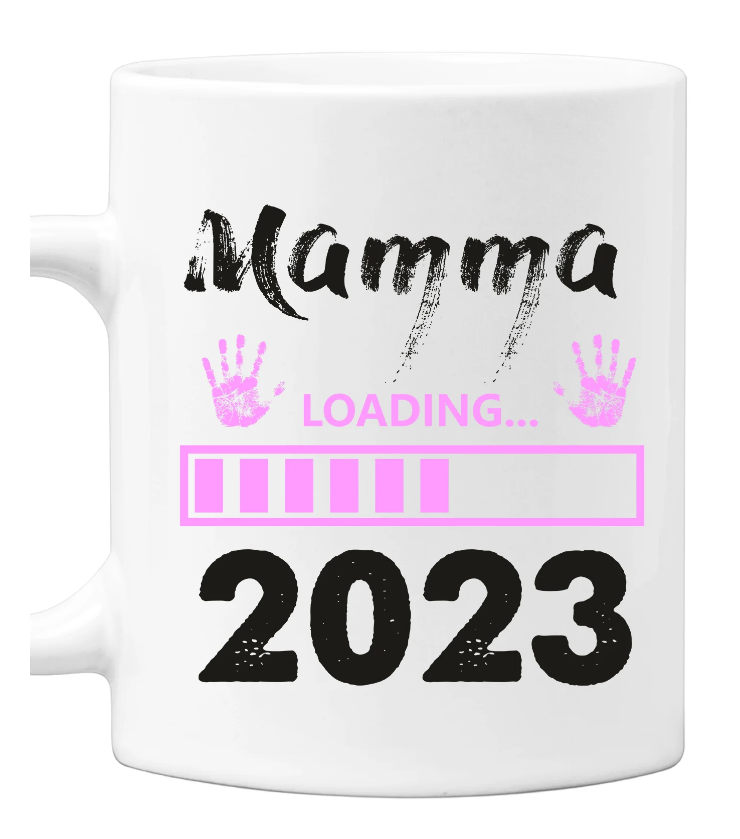 Tazza Mamma Femminuccia Festa della Mamma Loading 2023 Regalo Mamma
