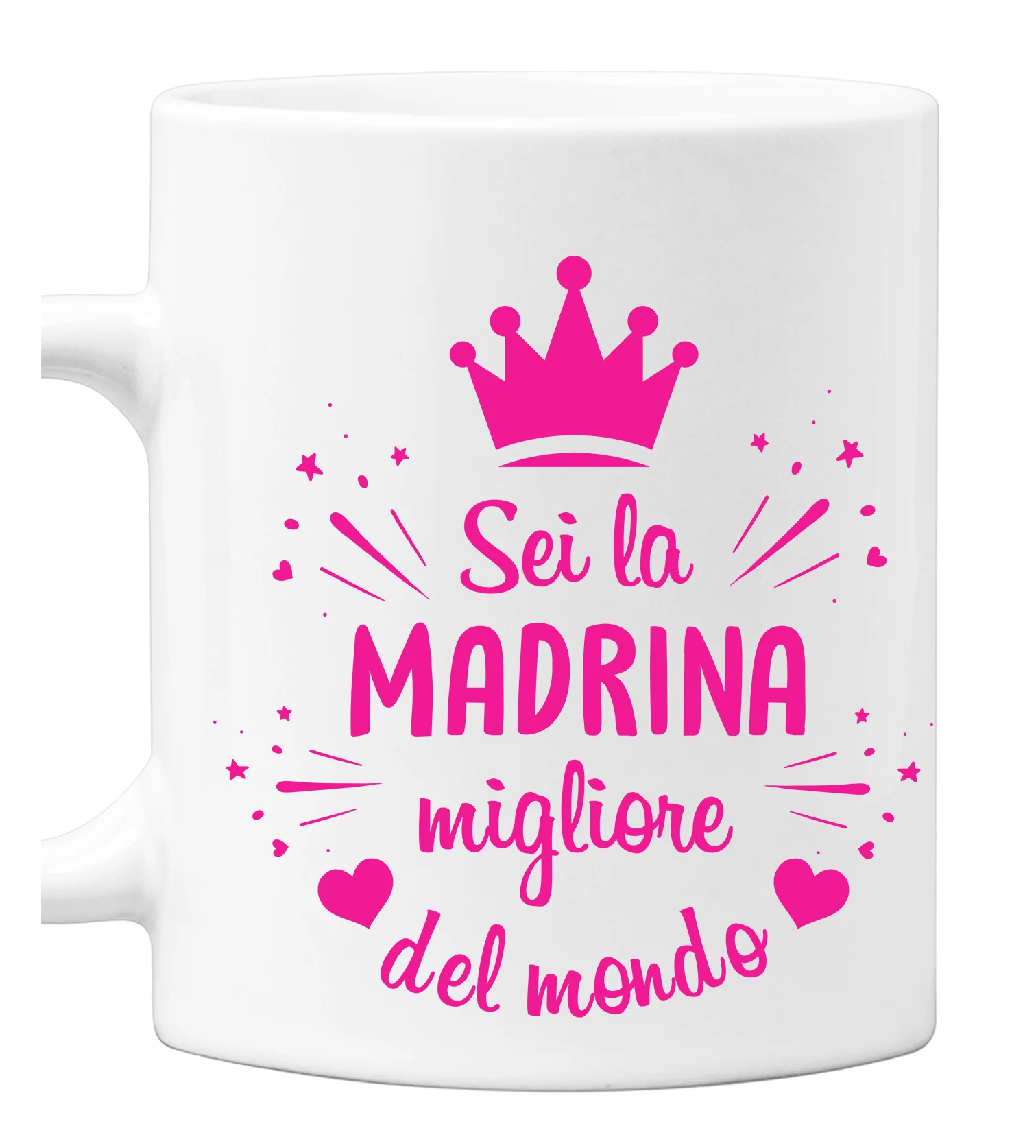 Tazza Madrina Migliore del Mondo Mug 11OZ Idea Regalo Madrina