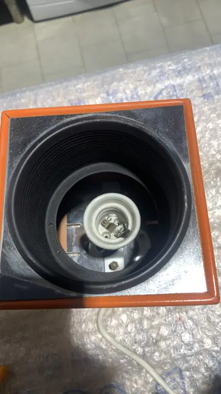 COPPIA applique o plafoniere lampade ditta illuminazione athena design anni ’70 - immagine 4