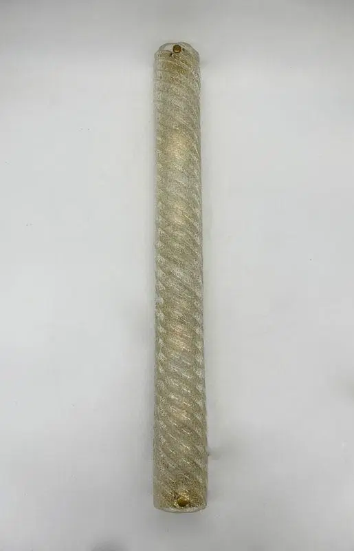 applique singola attribuito a italamp vetro di Murano anni 1970 con interuttore