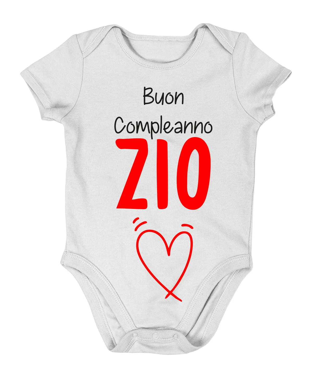 body zio – Buon Compleanno zio – da neonato in cotone – idea regalo