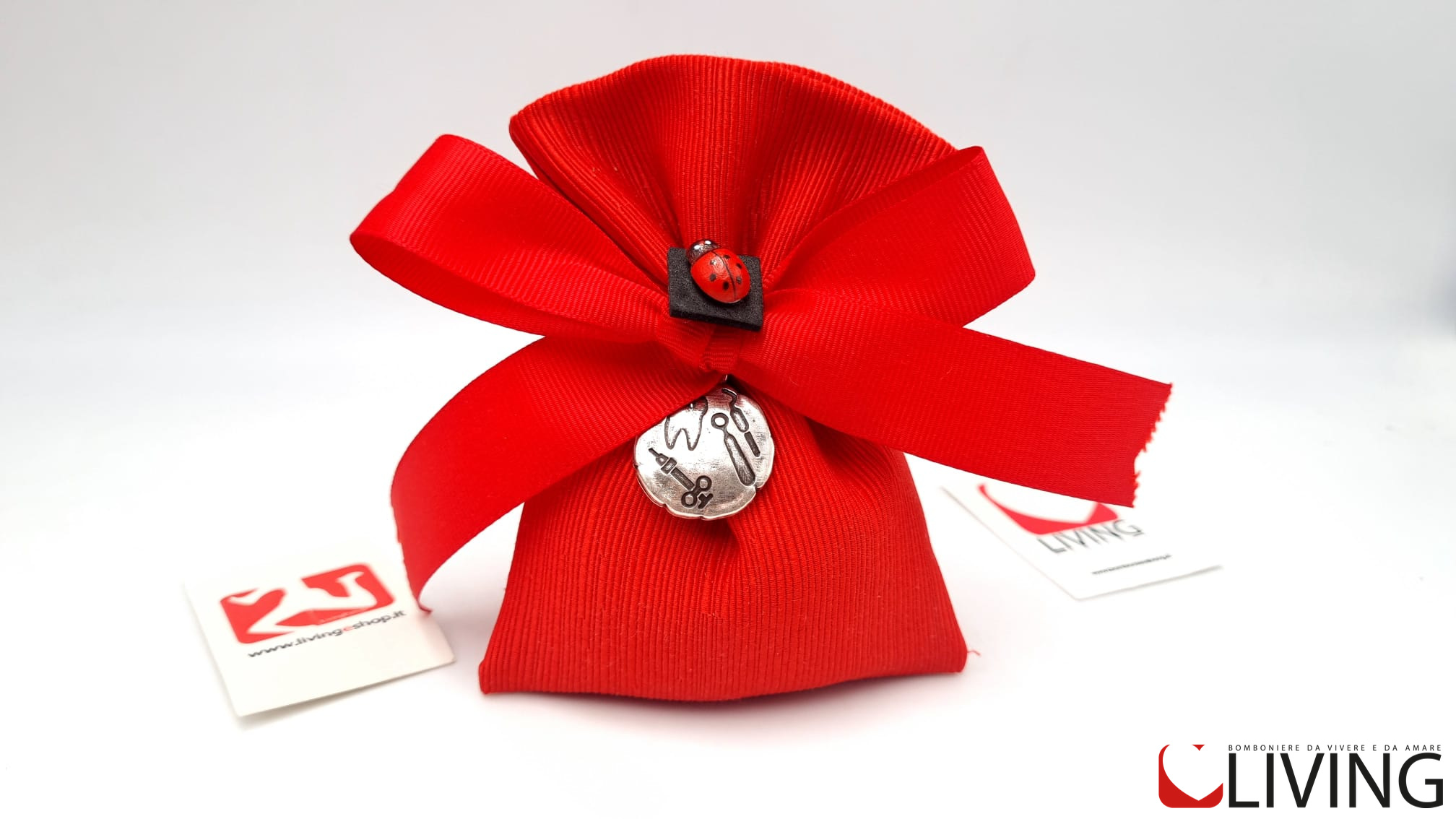 Bomboniera laurea ciondolo logopedia - immagine 3