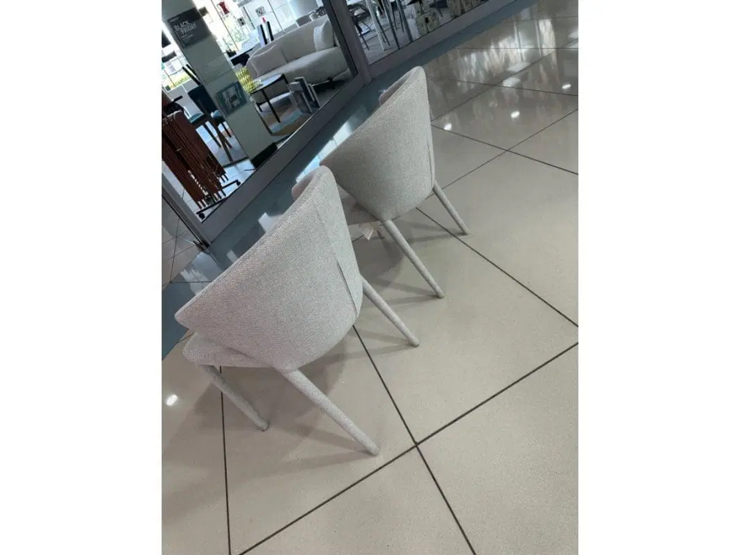 Coppia di sedie Amelie rivestite in tessuto – Calligaris - immagine 2