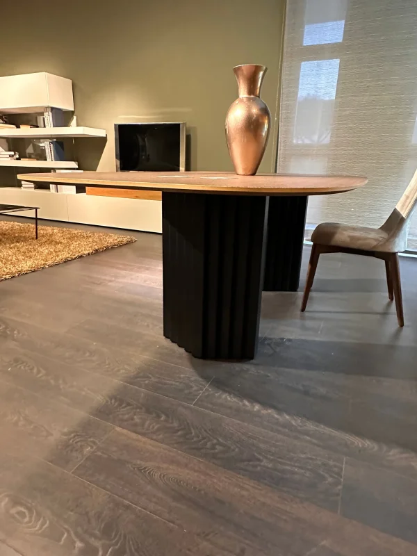 Tavolo a botte Pleat in legno – Sigerico - immagine 4