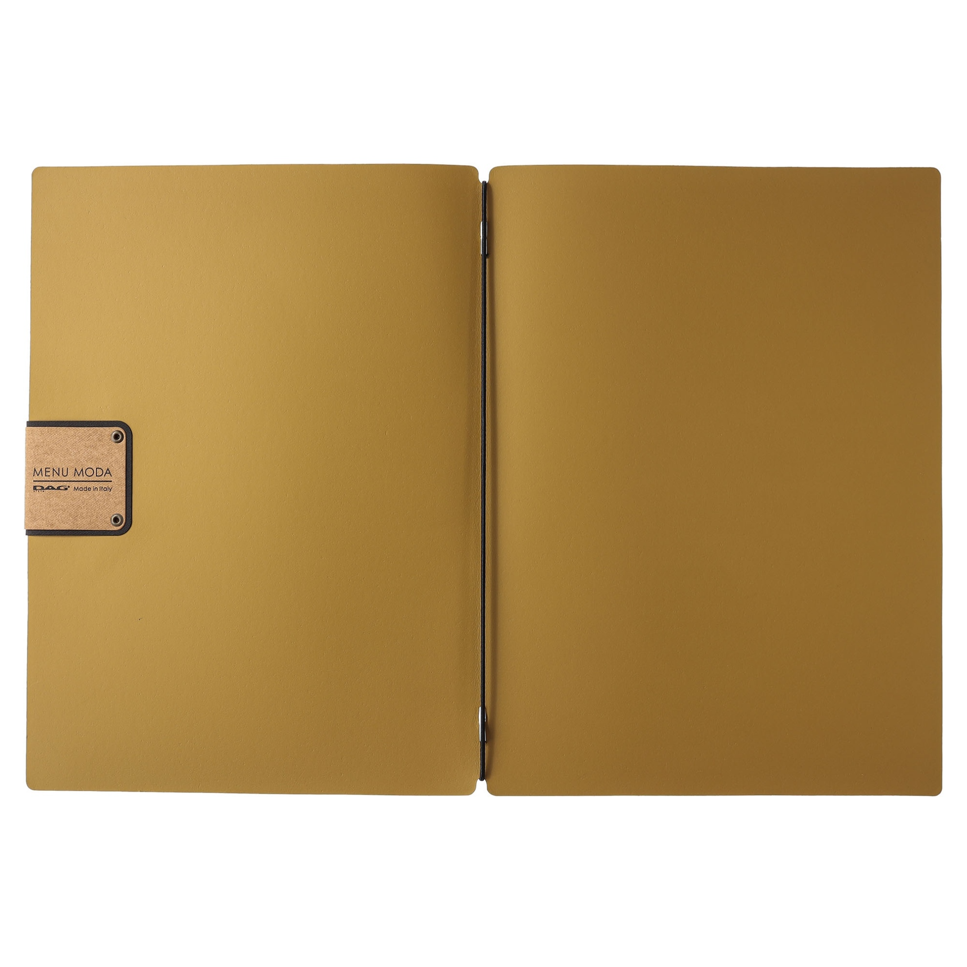 Porta menu portofino premium ocra a4 solo elastico - immagine 2