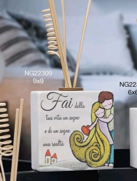 Profumatore Dolcicose in polvere di marmo di Carrara