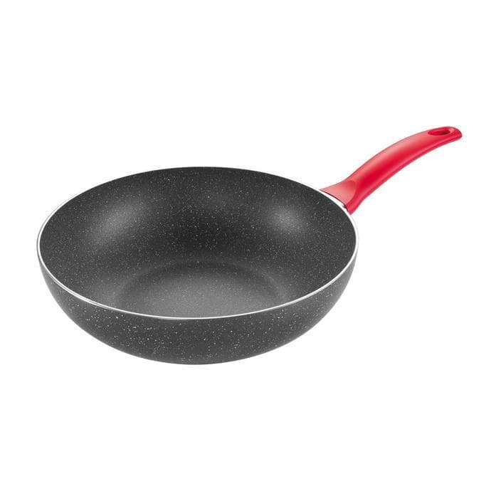 Tescoma Manico Rosso Wok diametro 28 cm antiaderente - immagine 2