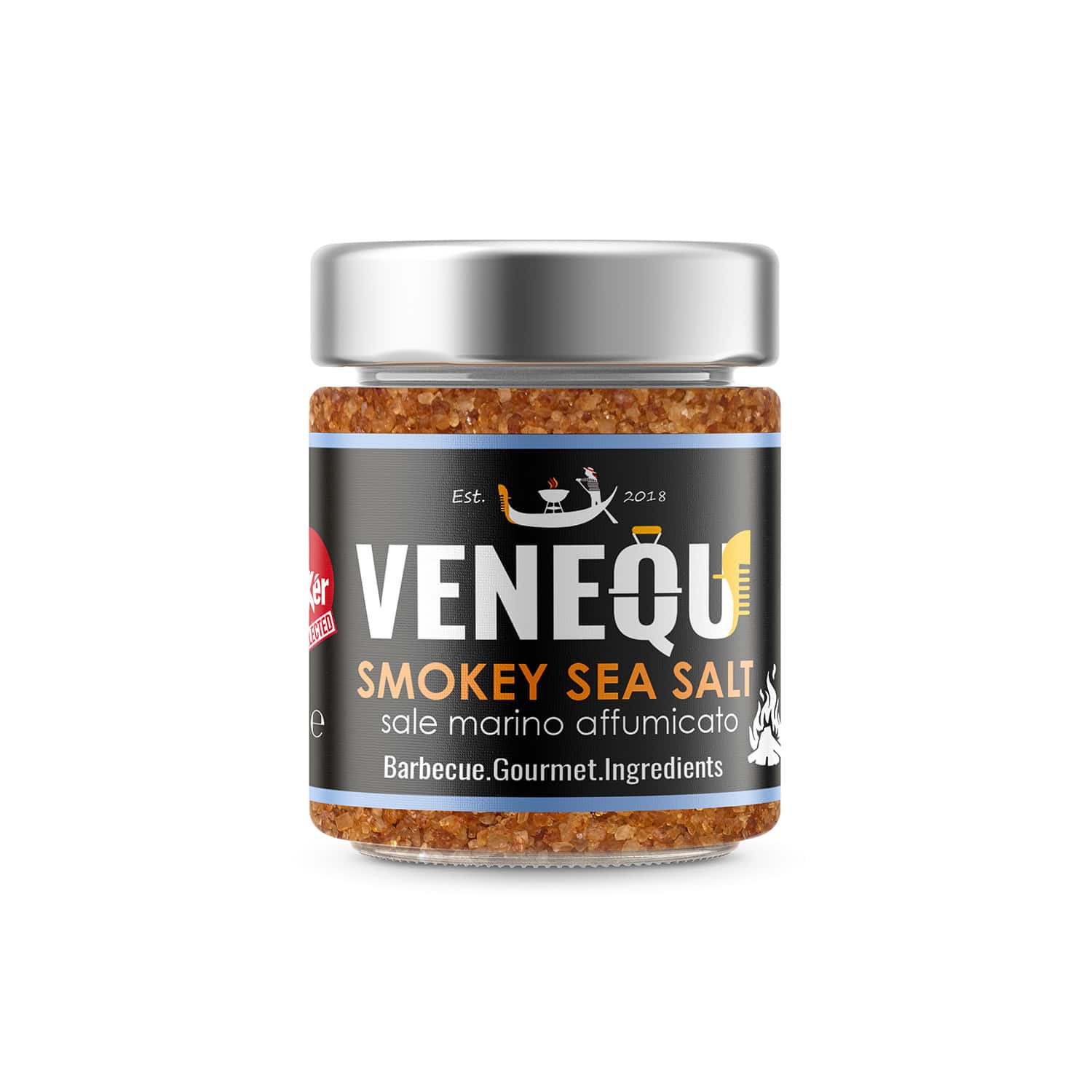 Venequ Sale affumicato 140 gr smokey sea salt